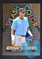 2022 UD Goodwin Champions Splash of Color Platinum #SCP31 Yiddi Cappe - Baseball